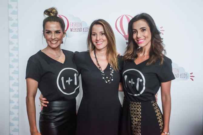 Deborah Secco, Luciana Garcia e Tania Khalill