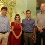 Flávio Fabrão(Ger. Comercial), Maria Luiza Ramires (Consultora de Negócios), Andre Lima de Oliveira (empresário) e Luiz Octávio Pinho (Gerent