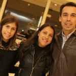 Jocemiro Silva com esposa Ana Lucia Malta e filha Ana Karolina Malta