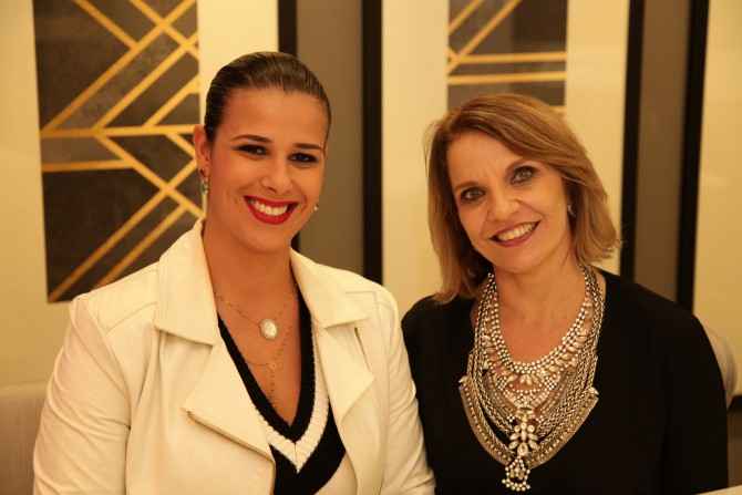 Empresária Bianca Arantes e Gerente Regional da Plaenge, Ada Maria de Lima