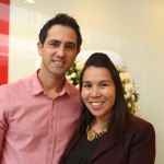 12- Os noivos Tatiana Yuri Alves Ota e Rafael Martin de Carvalho