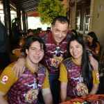 Dr. Filipe Fernandes Dias Tomazoni, tabelião do cartorio 1 Oficio de Notas, esposa Thais Tomazoni.