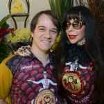 O casal Alexandre e Jussara. Ela uma das madrinhas da 18 Feijoada Jefferson de Almeida.