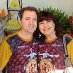 O casal Jair Fiorentino e Doralice.