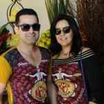 O casal João Cláudio Gomes Barbosa e Fernanda Penko.