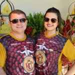 O casal Nicomedes Silva Filho e Patrícia Córdoba.