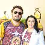 O casal Paulo Matos e Liz Dezi.