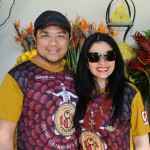 O casal Shao Gra Zaparoli e a deputada estadual Grazielle Machado.