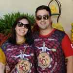 O casal Suzana e Leandro Freitas.