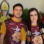 O cirurgião plástico Cesar Benavides e Valeriane.