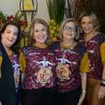 Time de primeiríssima. Patricia Faracco, Renata Velloso, Maria Elizabeth Machado e Zoraime Coscioni Braz.