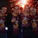 Álvaro Carneiro de Oliveira, Katyuska Mansour e Leandro Mansour.