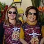 As amigas Maria Rita Cladas e Gleide Flores.