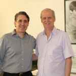 Dr Francisco Grilo – Presidente do CRO com Dr André Martins
