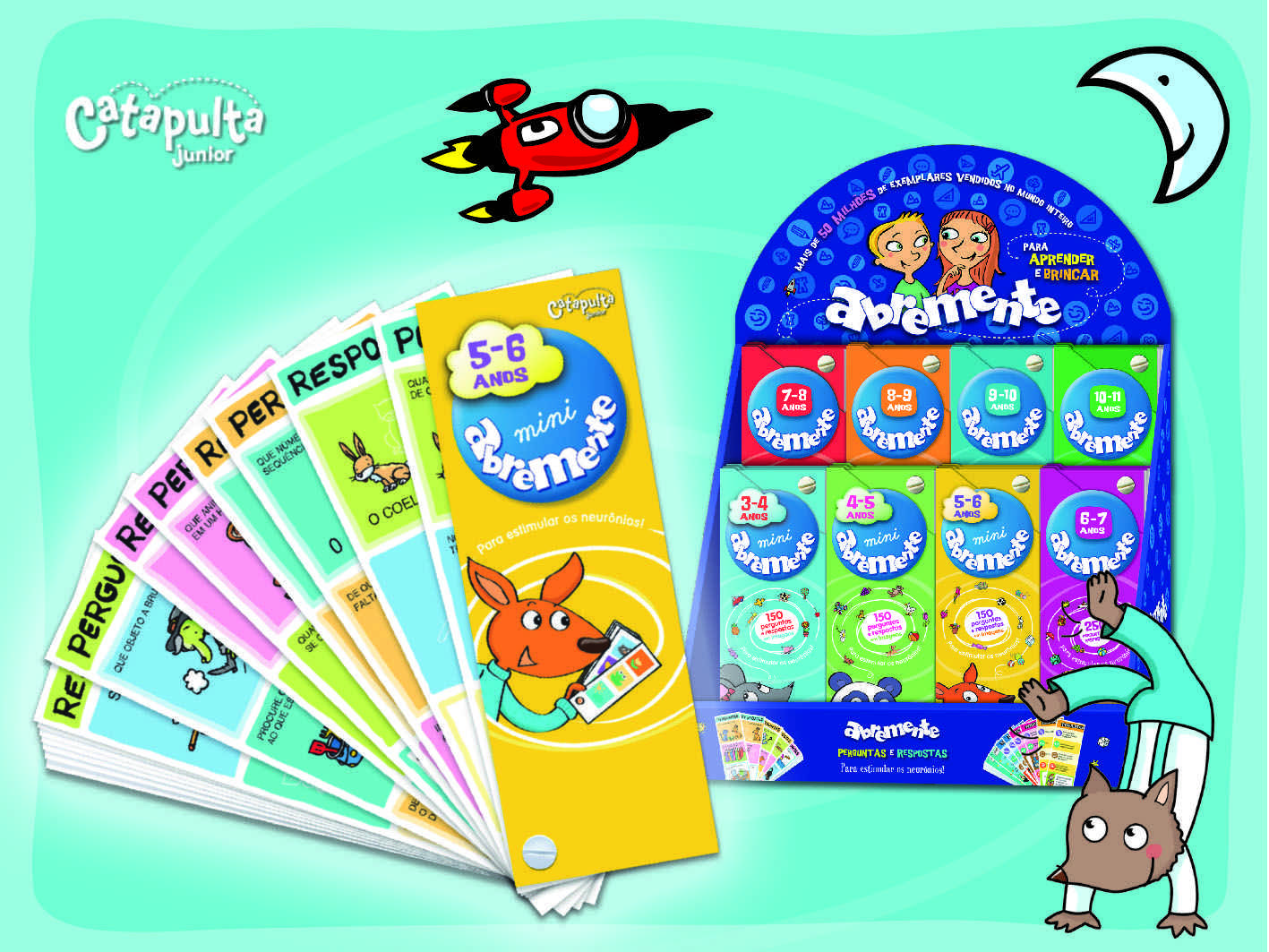 Livro Infantil - Abremente 3-4 Anos - Catapulta - Quiz!