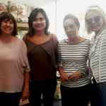 Durante coquetel realizado esta semana na Monalisa Joias, Sirene Lima, Fatima Figueiredo, Maria Ines Barcelos e Liliane Fenske.