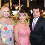 Loreta Zardo com o casal Ione Albuquerque e Paulo Souza