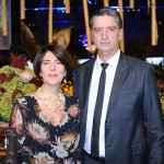 Maria Verônica Safadi e o deputado federal, Dagoberto Nogueira