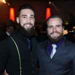 O barman Del Rimoli Filho e o responsável pela Villa Stecca Rennó, Marcelo Rennó