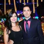 O casal Andressa Duarte e Jose Alberto