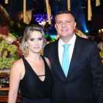 O casal Camila Muzzi e Helton Tofano