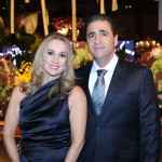 O casal Euza Rezek E Babib Rezek Junior