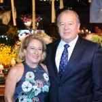 O casal Marisa Machado e Ricardo Koim