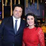 O casal Paulo Matos e Liz Derzi