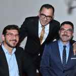 O deputado estadual, Pedro Kemp, Jefferson e Adriano Oliveira