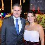 Carlos Victoriano e Luciana Anache