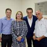 Jean Davi, gerente do Hospital Cassems de Dourados, Vereadora Lourdes Struziati​, Ricardo Ayache, Lauro Sério Davi​