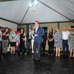 Ricardo fotografado na inauguração do centro de prevenção em saúde de dourados
