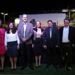 Eng. do empreendimento Sonia Fagundes, Gerentes Vanessa Gabas, Luiz Octávio Pinho e Ada de Lima, Coord. da obra Raul Angondi e Diretor Edison Holzmann