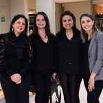 Adriana Jurgielewicz, Patricia Botosso, Cristiane Harada, e a enóloga e sommelier, Mayara Pauletti