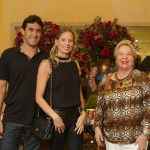 Alexandre Maluf, esposa Vanessa Bandeira Barbosa e Marina Bandeira