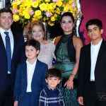 João Leopoldo, Gustavo, Therezinha, André, Fernanda e Mateus