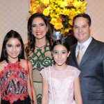 Júlia, Neca, Ana Beatriz e Fernando Bumlai