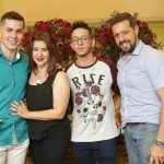 Rosangela Neves e Ronaldo Neves com filhos