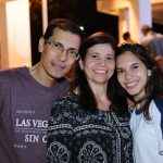 Casal Marco Antonio Cortez e Magda Zanella, com filha Juliana