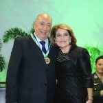 O casal Reni Domingos dos Santos e Pedro Chaves Santos Filho