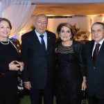 Posando para a foto Eda Machado, Pedro Chaves dos Santos Filho, Reni Domingos dos Santos e Vanderlei Otani