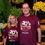 O casal Patricia e Luiz Octávio Pinho