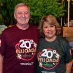 O casal Rui Pazin e Celina