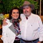 O casal Xanxan e Joaquim Barbosa