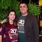 Os namorados Regina Palludo e Rui Reiter