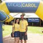 Bruno e a esposa Victoria