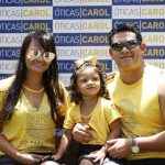 Renato com a Esposa Estela e a filha Alice