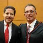 Juiz Auxiliar Alexandre Branco Pucci e Vice presidente, Desembargador Carlos Contar