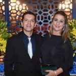 O casal Katyuska Mansour e Alvaro de Oliveira