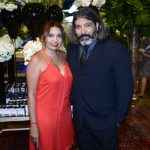 O casal Ana Paula Moreira e Cristiano Acosta